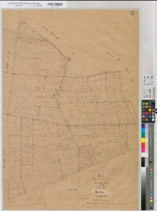 Geseke (Geseke), Separation von Geseke, Bl.15 Brouillonkarte Flur O