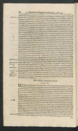 De viribus corporum plura. Cap. III.