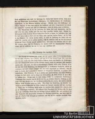 8. Die Leitung der warmen Luft.