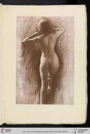 [Renée Le Bégue [Bègue], II. Study, halftone reproduction]