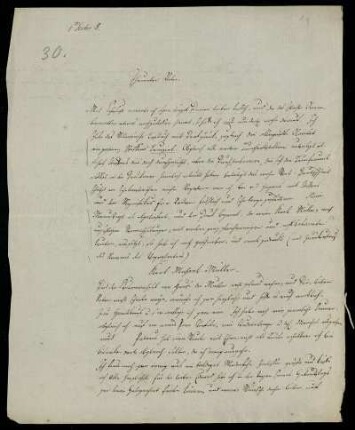 Nr. 14: Brief von Karl Otfried Müller an seinen Vater, Ohne Ort, 1.12.1818