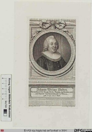 Bildnis Johann Adrian Bolten
