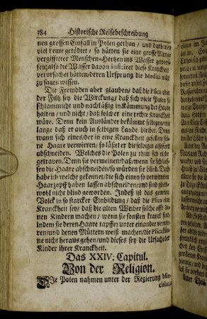 Das XXIV. Capitul. Von der Religion. - Das XXIX. Capitul. Von denen Müntzen.