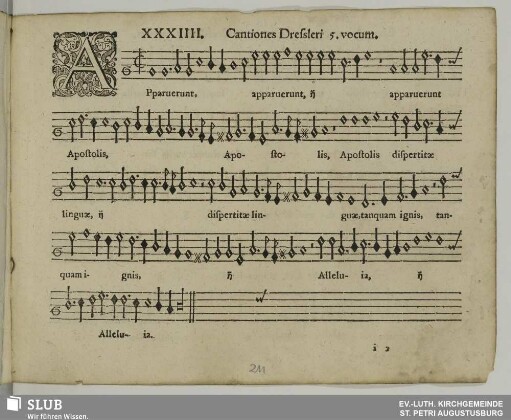 XXXIIII. Apparuerunt apostolis