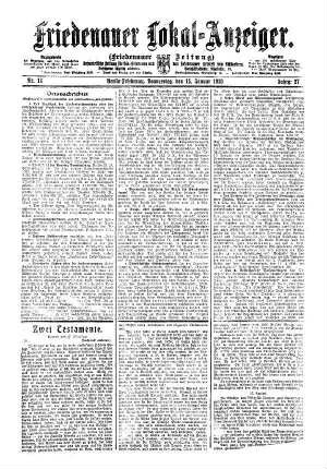 Nr. 13, 15.01.1920