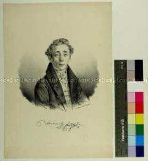 Porträt des Buchhändlers Heinrich Franke aus Leipzig
