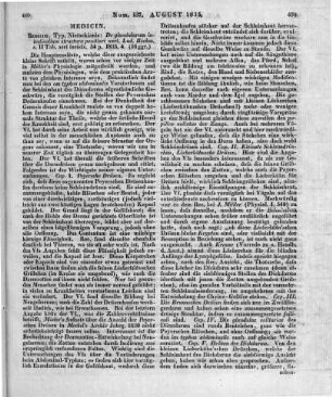 Böhm, L.: De glandularum intestinalium structura penitiori. Berlin: Nietacks 1835