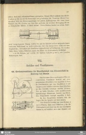 VII. Gebläse und Ventilatoren