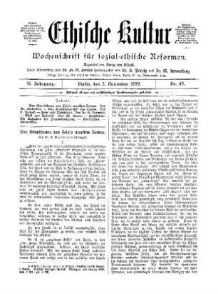 Das Grundthema von Zola's neuestem Roman