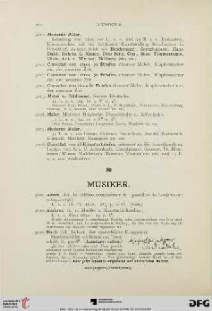 Musiker (Nr. 3009-3227)