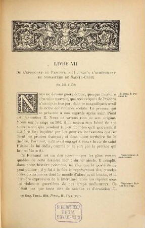 Histoire générale civile, religieuse et littéraire du Poitou, 2