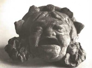 Terrakottakopf (Teilstück). Griechenland (?), Myrino ?. Dresden: Staatliche Kunstsammlungen, Skulpturensammlung