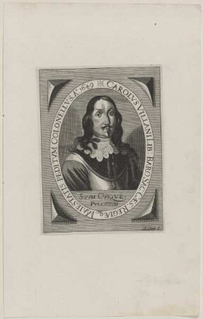 Bildnis des Carlvs Villani