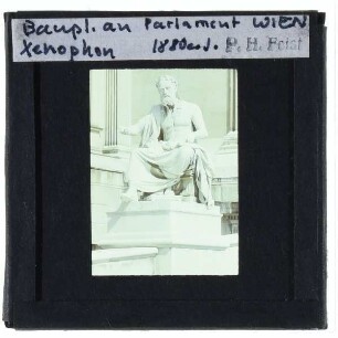 Wien, Parlamentsgebäude,Wien, Haerdtl, Sitzender Xenophon