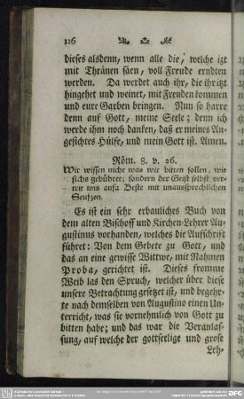 [XII. Betrachtung.] Röm. 8. v. 26.