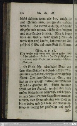 [XII. Betrachtung.] Röm. 8. v. 26.