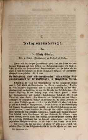 Pädagogischer Jahresbericht : von .... 16. 1863 (1864)