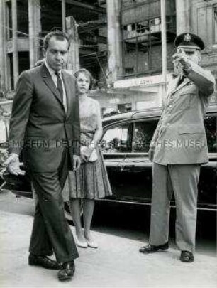 Richard Nixon privat in Berlin