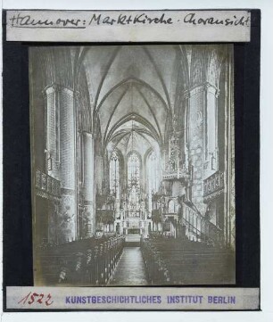 Hannover, Marktkirche : Innenansicht, Blick nach O