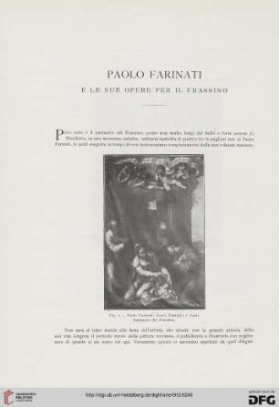 15: Paolo Farinati e le sue opere per il Frassino