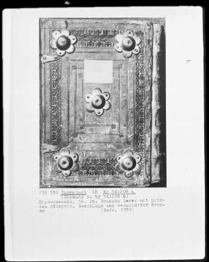 Evangeliar aus Sankt Jacob zu Lüttich — Rückdeckel
