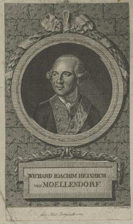 Bildnis des Wichard Joachim Heinrich von Moellendorf