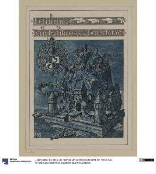 Ex libris Jan Freiherr von Wendelstadt