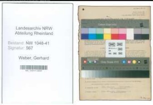 Entnazifizierung Gerhard Weber , geb. 11.02.1906 (Polizist)