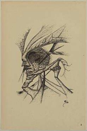 Jenseits-Galerie. Blatt 3 aus der Mappe mit 10 Lithographien