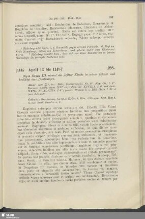 188. [1147, April 13, bis 1148]