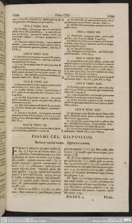Psalmi CXL. Dispositio. Turbator occidat malus. Hypocritae cruenti