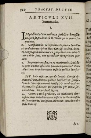 Articuli XVII. [De Impedimento Iustitiæ publicæ honestatis.]