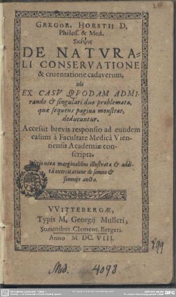 De naturali conservatione