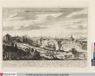 Suecia Antiqua et Hodierna; Fodinae aerariae Falunensis, qua orientem spectat delineatio