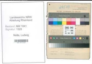 Entnazifizierung Ludwig Nolte , geb. 06.12.1896 (Foerster)