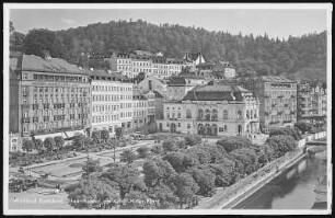 Weltbad Karlsbad. Stadttheater am Adolf-Hitler-Platz