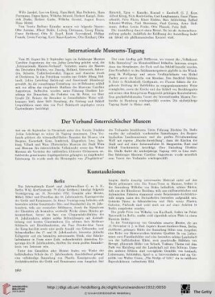 Der Verband österreichischer Museen