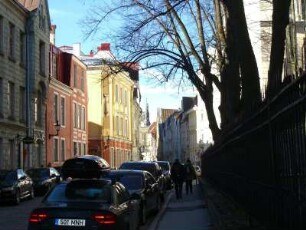 Tallinn: Straßenzug in der Altstadt