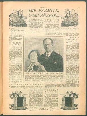 ¿Me permite, compañero?...