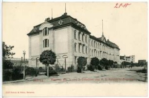 Borna. Kaserne der 3. und 5. Eskadron des Karabinier-Regiments