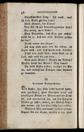 IX. Lucindens Verlegenheiten.