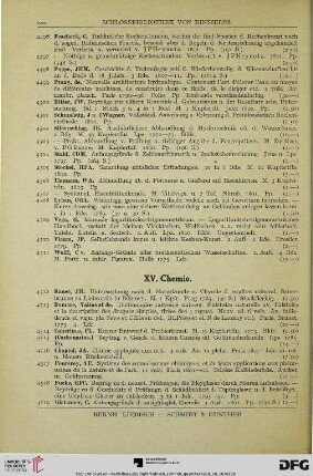 XV. Chemie (Nr. 4512-4529)
