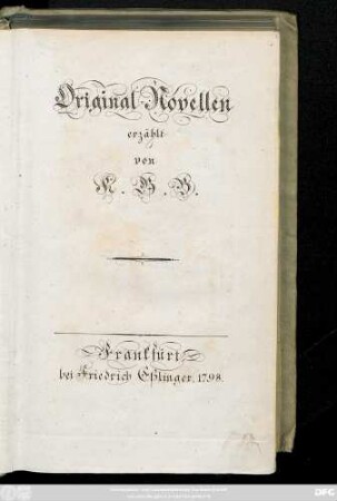 Original-Novellen