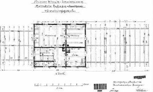 Äpfingen: EG m.Güterschuppen zw.Biberach-Ochsenh. Grundriss 1.Stock