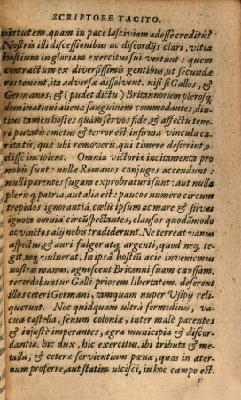 Commentarius in Agricolae vitam ex Tacito