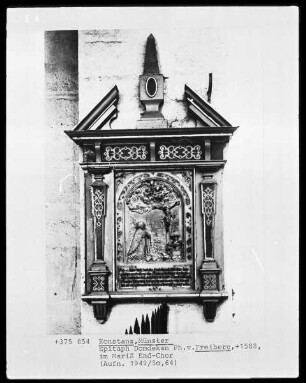 Epitaph für den Domdekan Philipp von Freiberg