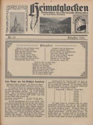 24.1918: Heimatglocken
