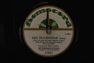 Der Troubadour : "Ah, si! ben mio coll essere io tuo" (Daß nur für mich dein Herz erbebt) / (Verdi)
