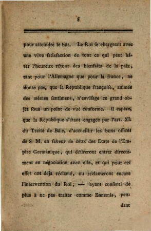 Note welche am 24. July 1795 von dem Hardenberg an den französischen Ambassadeur Barthelemy übergeben worden : nebst der von letzteren unterm 10. Aug. desselben Jahres darauf ertheilten Antwort