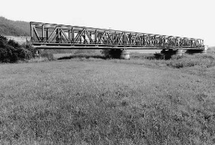 Lahnbrücke (Brückenanlage); Leun, Eisenbahn, Wolfsgärten, Lahn (Gew I - B)